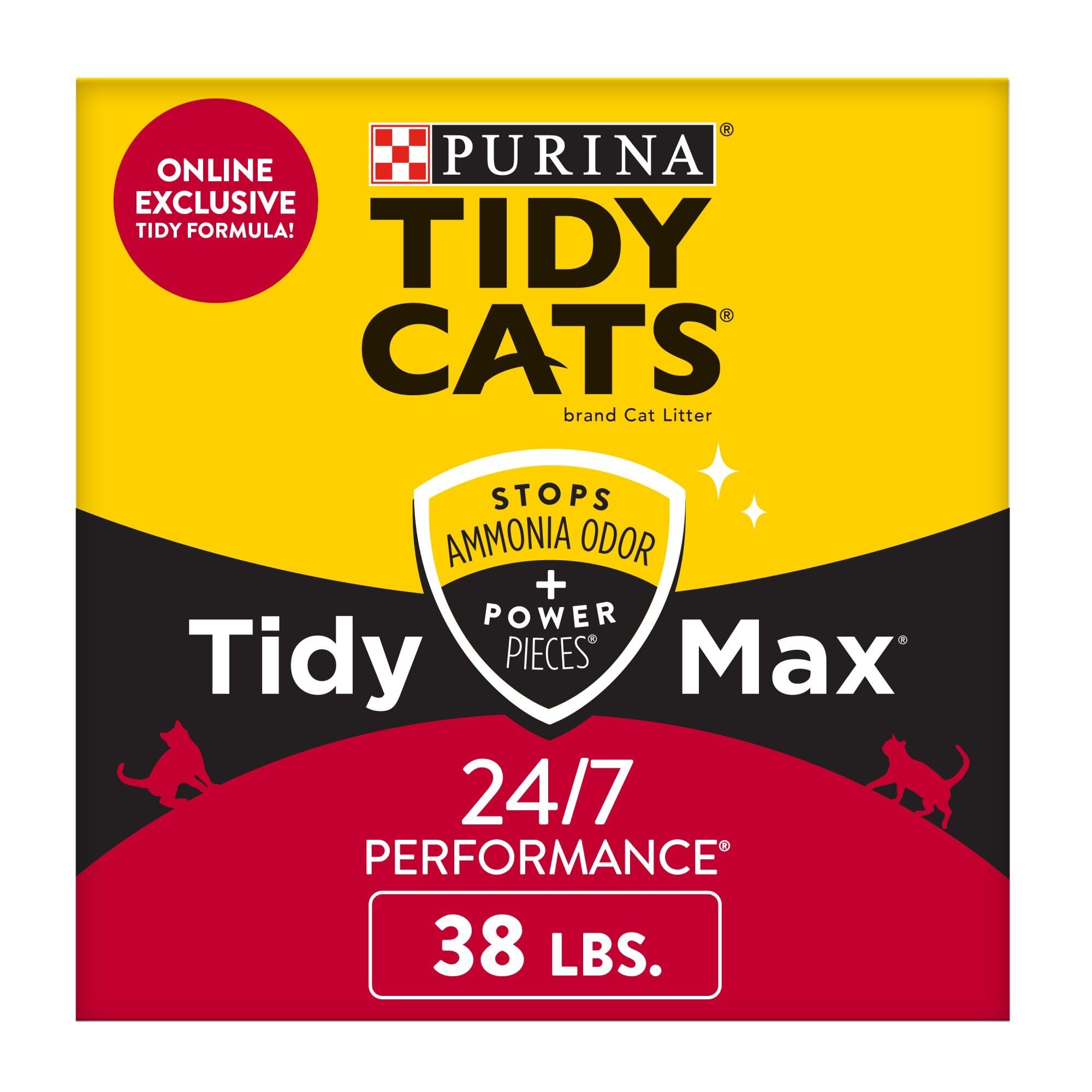 What are some differences between the normal tidy cats litter and the