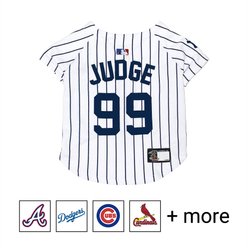 Pets First MLBPA Dog & Cat Jersey, Aaron Judge, Large