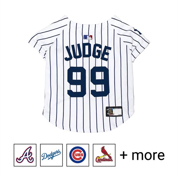 Pets First MLBPA Dog & Cat Jersey, Aaron Judge, Medium slide 1 of 4