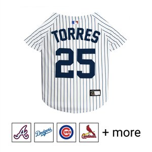 Pets First MLB Players Dog & Cat Jersey, Gleyber Torres, X-Large