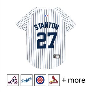 Pets First MLB Players Dog & Cat Jersey, Giancarlo Stanton, X-Small