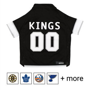 Pets First NHL Hockey Dog & Cat Jersey, Los Angeles Kings, X-Large