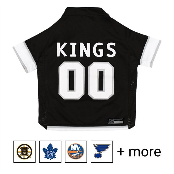 Pets First NHL Hockey Dog & Cat Jersey, Los Angeles Kings, X-Small slide 1 of 4