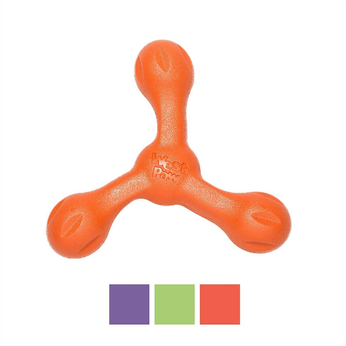WEST PAW Skamp Fetch Dog Toy, Melon, Large - Chewy.com