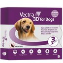 Vectra 3D Flea & Tick Spot Treatment for Dogs, 56-95 lbs, 3 Doses (3-mos. supply)