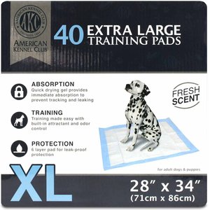 Akc puppy hot sale training pads