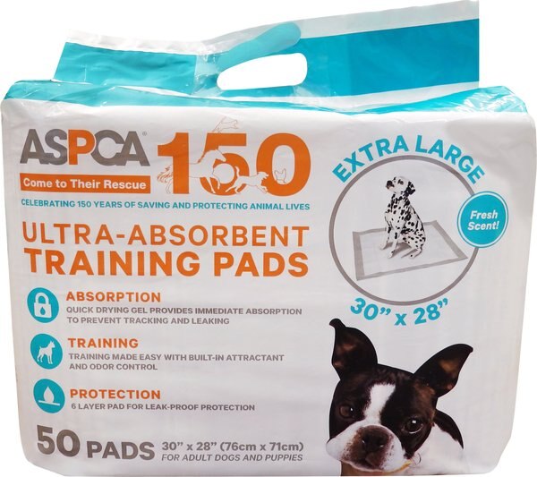 Discontinued ASPCA XL Dog Training Pads, 30 x 28", 50 count