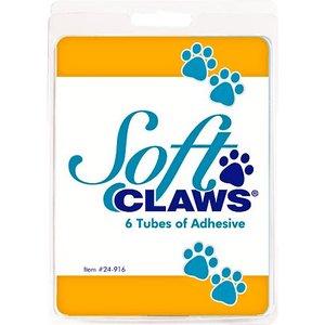 Soft Claws Adhesive Refill, 6 count