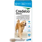 Credelio Chewable Tablet for Dogs, 50.1-100 lbs, (Blue Box), 6 Chewable Tablets (6-mos. supply)