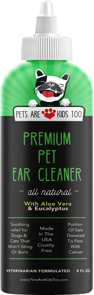 Pets Are Kids Too Premium Pet Ear Cleaner Solution, 8-oz bottle slide 1 of 6