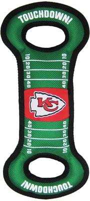 Show full view: Pets First NFL Field Dog Toy, Kansas City Chiefs slide 2 of 3