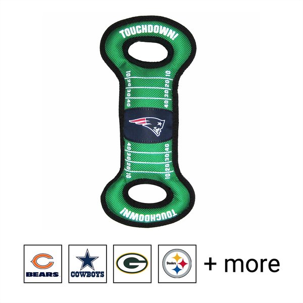 Pets First NFL Field Dog Toy, New England Patriots slide 1 of 2
