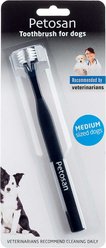 Petosan Double Headed Medium Dog Toothbrush