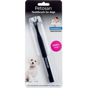 Petosan Double Headed Small Dog Toothbrush