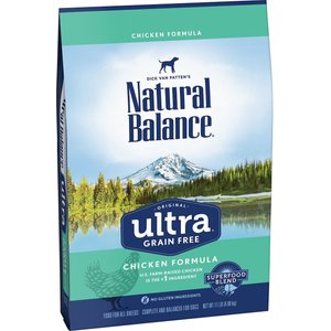 Natural Balance Original Ultra Grain-Free Chicken Formula Dry Dog Food, 11-lb bag