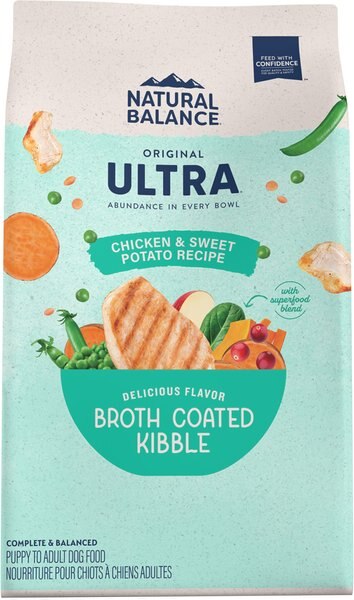 Natural Balance Original Ultra Grain-Free Chicken Formula Dry Dog Food, 24-lb bag slide 1 of 9