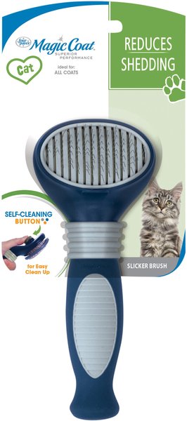 Four Paws Magic Coat Self Cleaning Slicker Brush