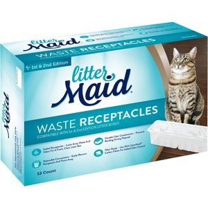 LitterMaid Waste Receptacles for Self-Cleaning Cat Litter Box, 12 count