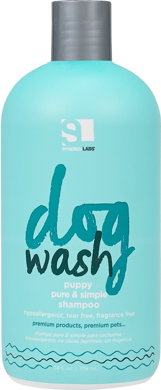 DOG WASH Puppy Pure & Simple Dog Shampoo, 24oz bottle