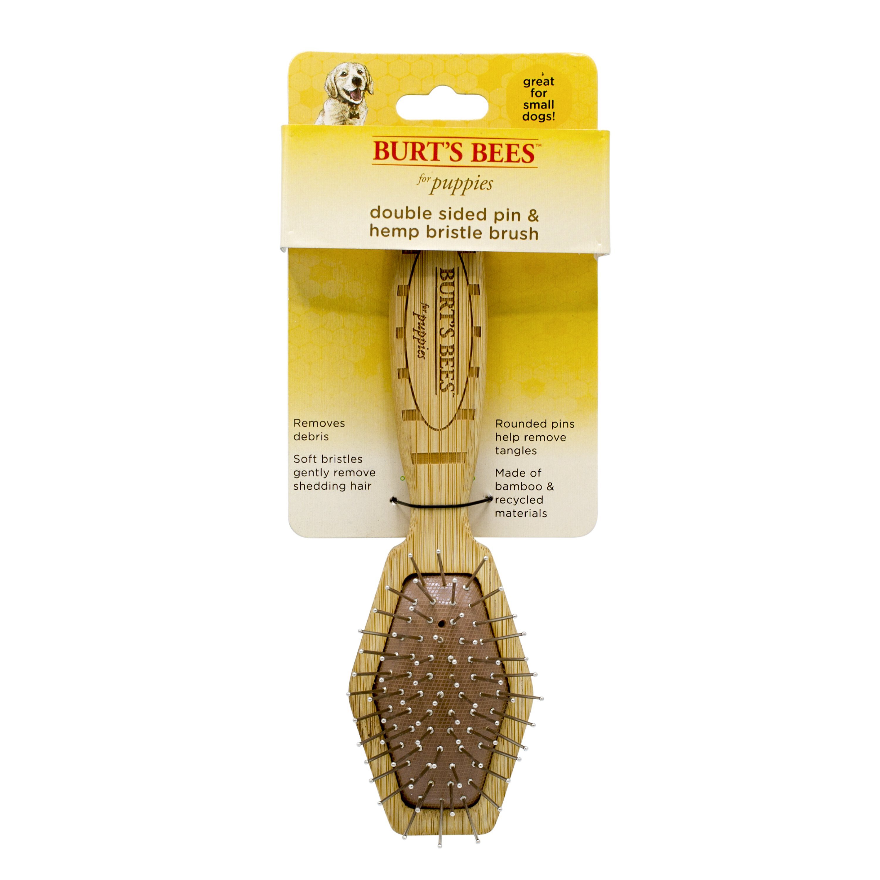 Puppy Double Sided Pin & Bristle Brush