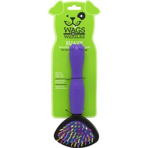 Wags & Wiggles Dual Sided Bristle & Wiggle Pin Brush for Short-Haired Dogs, Small