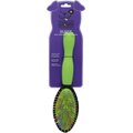 Wags & Wiggles Dual Sided Bristle & Straight Pin Brush for Long-Haired Dogs, Large