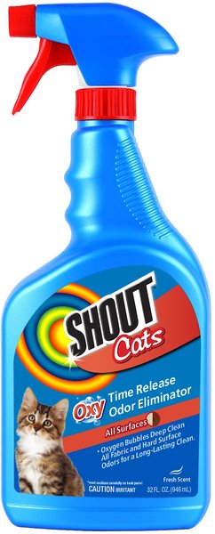 Shout Cats Oxy Time Release Odor Eliminator for All Surfaces