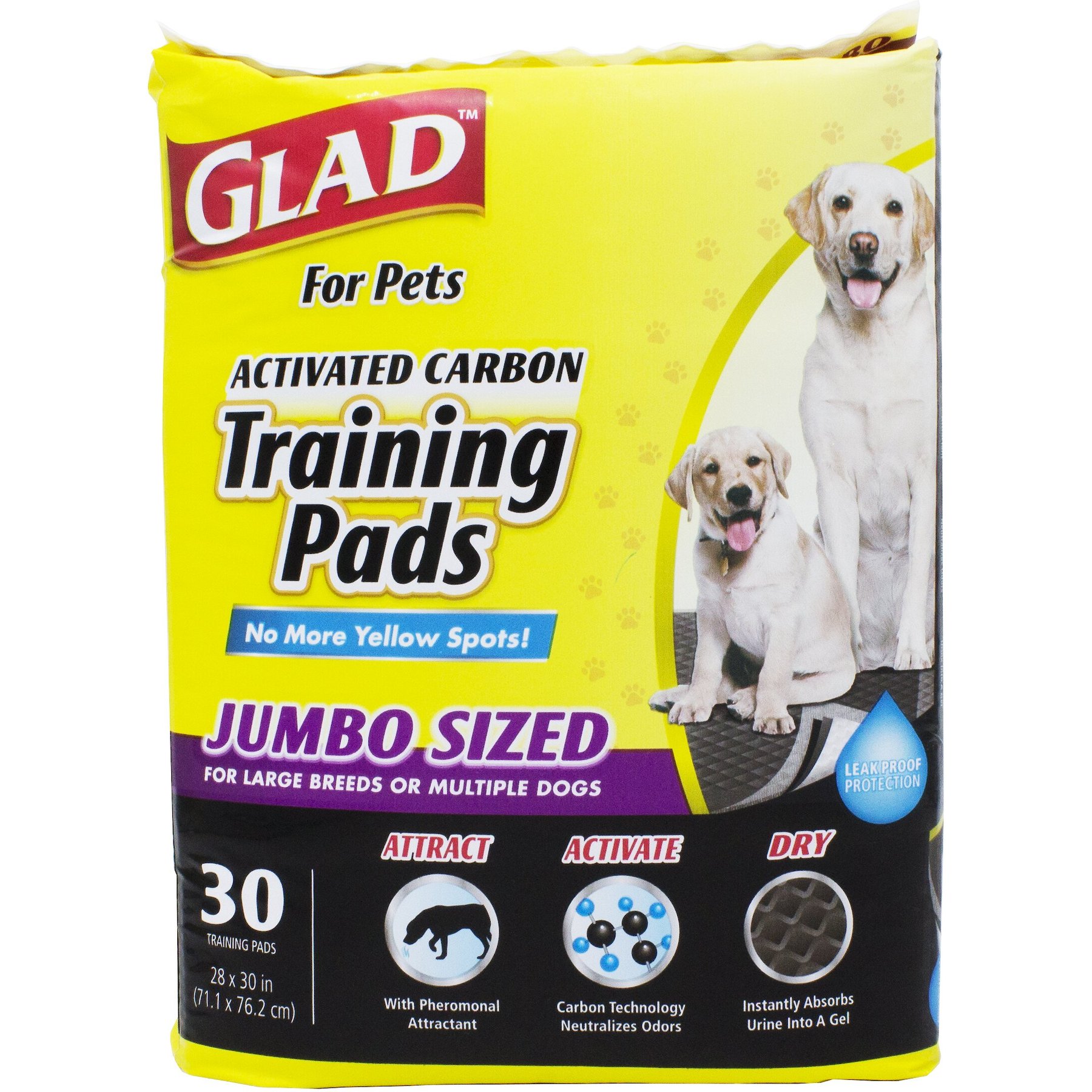 Leak-Proof Slide-proof Dog Pads (Count: 50 ct)