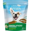 TropiClean Fresh Breath Vanilla Mint Flavor Dental Chews for Small Dogs, 12 count