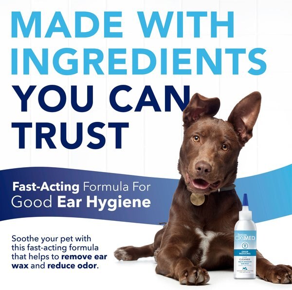 TropiClean OxyMed Dog & Cat Ear Cleaner