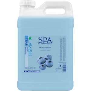 TropiClean Spa Tear Stain Cleanser for Dogs, 2.5-gal bottle