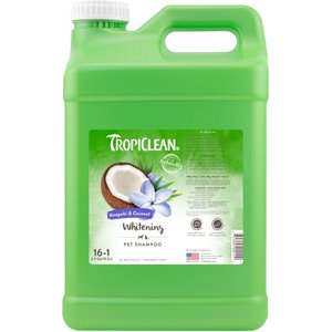 TropiClean Whitening Awapuhi & Coconut Shampoo, 2.5-gal bottle