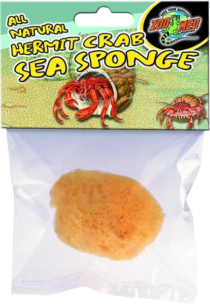 Zoo Med Hermit Crab Sea Sponge slide 1 of 1