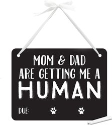 Pearhead Pet Baby Annoucement Chalkboard slide 1 of 5