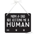 Pearhead Pet Baby Annoucement Chalkboard