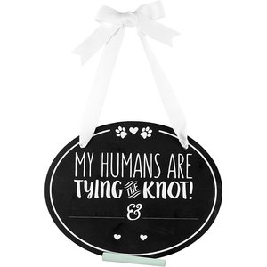 Pearhead Pet Wedding Announcement Chalkboard
