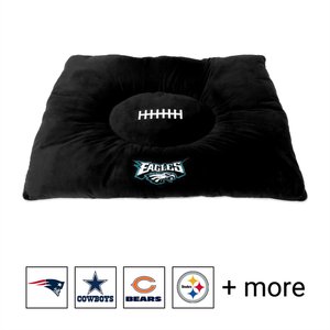 Pets First NFL Football Pillow Dog Bed, Philadelphia Eagles