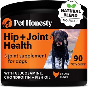 PetHonesty Advanced Hip + Joint Chicken Flavored Soft Chews Joint Supplement for Dogs