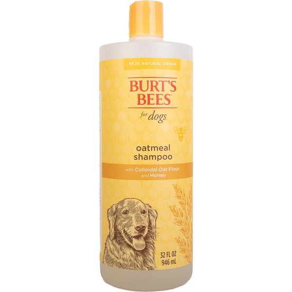 BURT'S BEES Oatmeal with Colloidal Oat Flour & Honey Dog Shampoo, 32fl