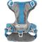 Show in main carousel: Kurgo Journey Air Polyester Reflective No Pull Dog Harness, Coastal Blue/Charcoal, X-Small: 12 to 18-in chest slide 9 of 11