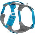 Kurgo Journey Air Polyester Reflective No Pull Dog Harness, Coastal Blue/Charcoal, X-Large: 28 to 44-in chest