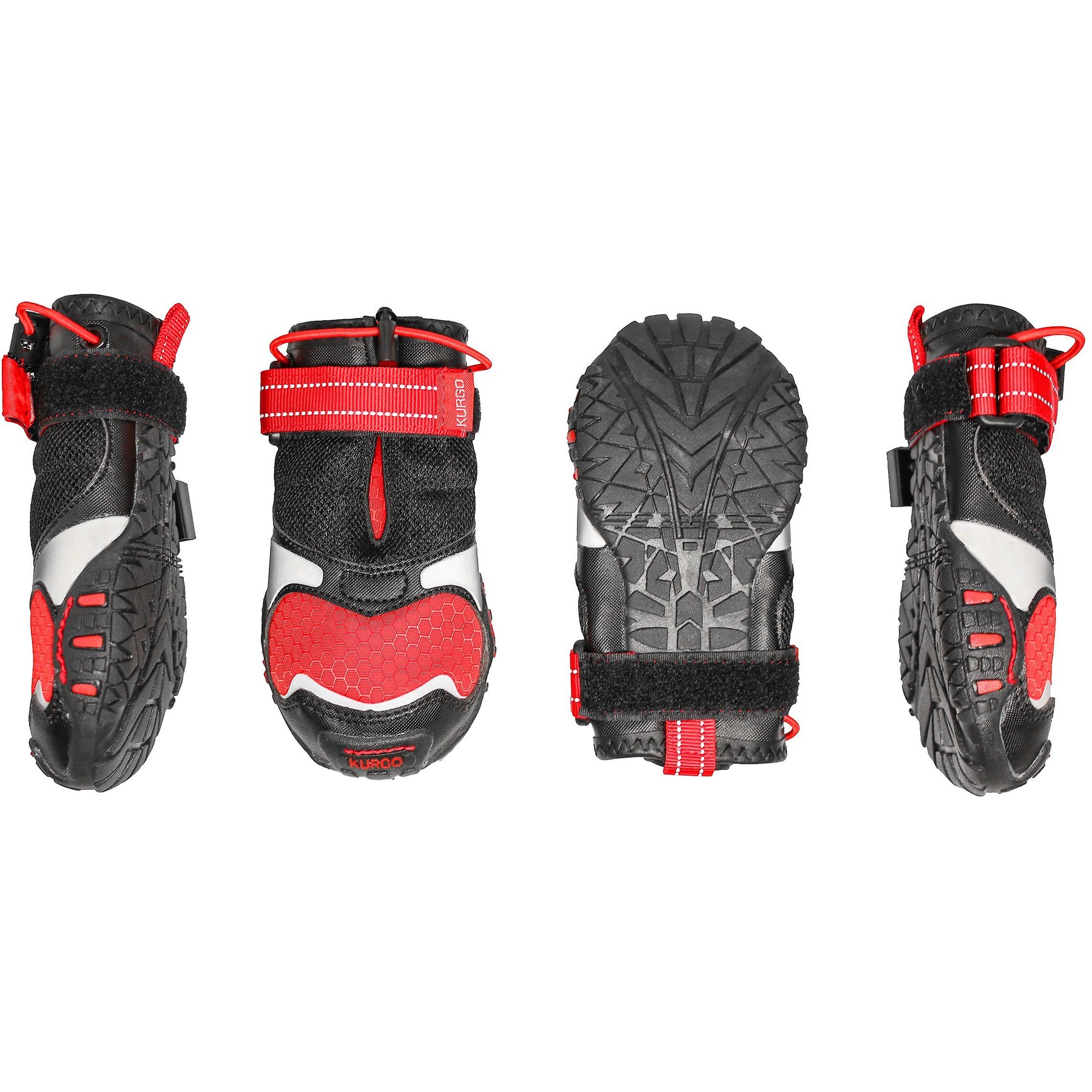 Discontinued - KURGO Blaze Cross Dog Shoes, XX-Small - Chewy.com