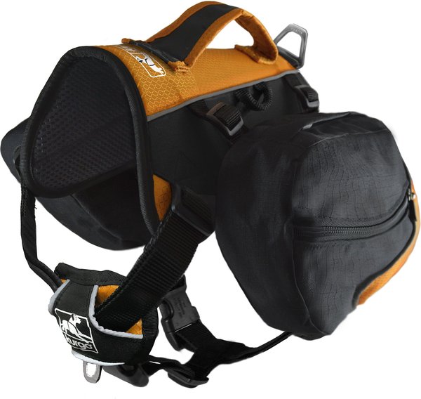 Kurgo Baxter Dog Backpack, Big Baxter, Black/Orange slide 1 of 8
