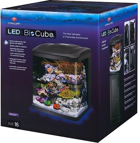 Coralife LED BioCube Aquarium Kit, 16-gal slide 1 of 10