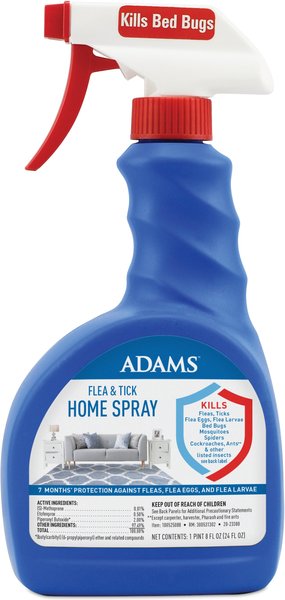 Adams Flea & Tick Home Spray, 24-oz bottle slide 1 of 9