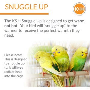 K&H Pet Products Snuggle-Up Bird Warmer, Medium/Large