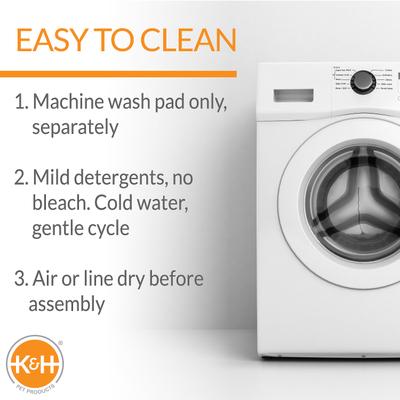 Show full view: K&H Pet Products Odor-Control Dog Crate Pad, Large slide 4 of 9