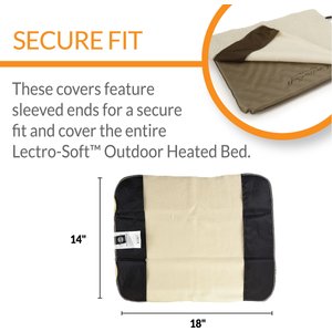 K&H Pet Products Lectro-Soft Replacement Cover Fleece, Small