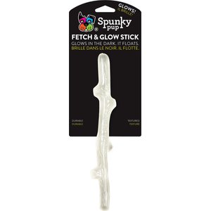 Spunky Pup Fetch & Glow Stick Dog Chew Toy