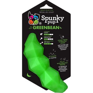 Spunky Pup The Giant Green Bean Treat Dispenser Dog Toy